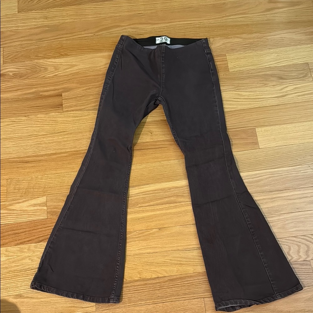 Moving sale FREE PEOPLE Brown Flared Pants